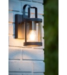 Outdoor wall lamps - Lucide LINDELO Wall Mounted IP23 E27 H28cm Black 29825/01/30 - product 9