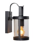 Outdoor wall lamps - Lucide LINDELO Wall Mounted IP23 E27 H28cm Black 29825/01/30 - product 10