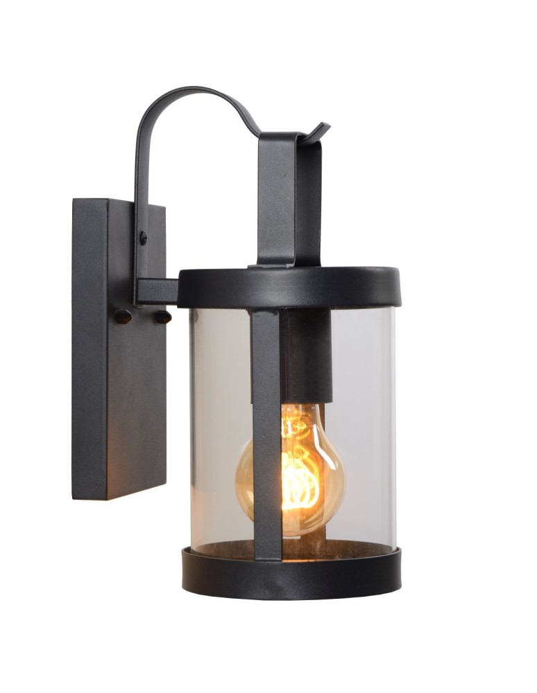 Outdoor wall lamps - Lucide LINDELO Wall Mounted IP23 E27 H28cm Black 29825/01/30 - product kolory-swiatla.pl 10