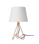 Table lamps with lampshade - Lucide GITTA Desk E14 H30cm Red 47500/81/17 - product 10