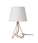 Table lamps with lampshade - Lucide GITTA Desk E14 H30cm Red 47500/81/17 - product 11