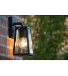 Outdoor wall lamps - Lucide MATSLOT Wall-mounted IP23 E27 H25cm Black 29828/01/30 - product 16