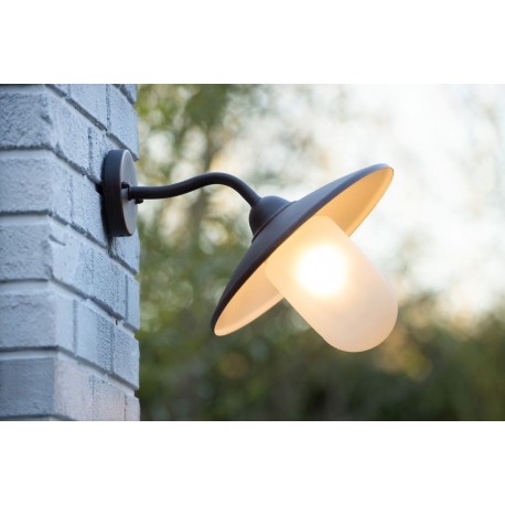 Lucide ARUBA 1xE27 Frost Glass/Rust 11870/01/97 Wall lamp.