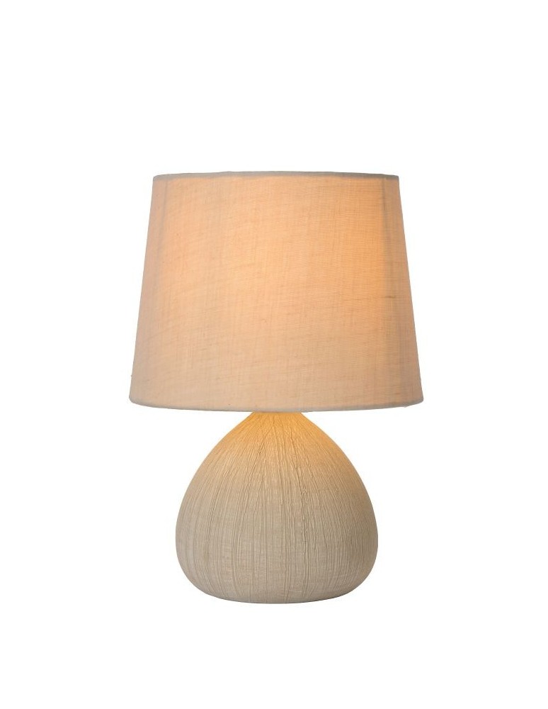 Nightlights - Lucide RAMZI Desk E14 H26cm Cre 47506/81/38 - product kolory-swiatla.pl 10