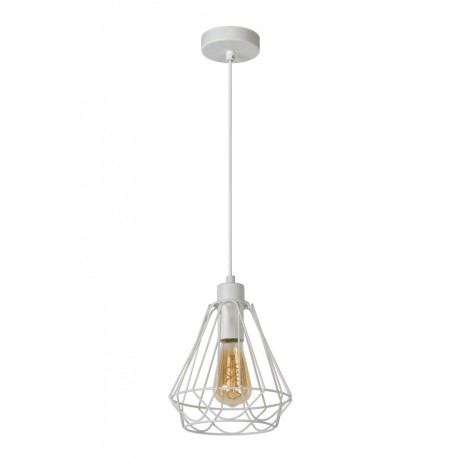 Lucide KYARA Wisząca E27 20cm Biały 78385/20/31