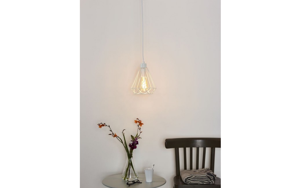 Lucide KYARA Wisząca E27 20cm Biały 78385/20/31