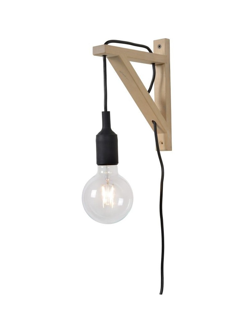 Boho wall lamps - Lucide FIX Wall-mounted E27 excl. H22cm 08208/01/30 - product kolory-swiatla.pl 12