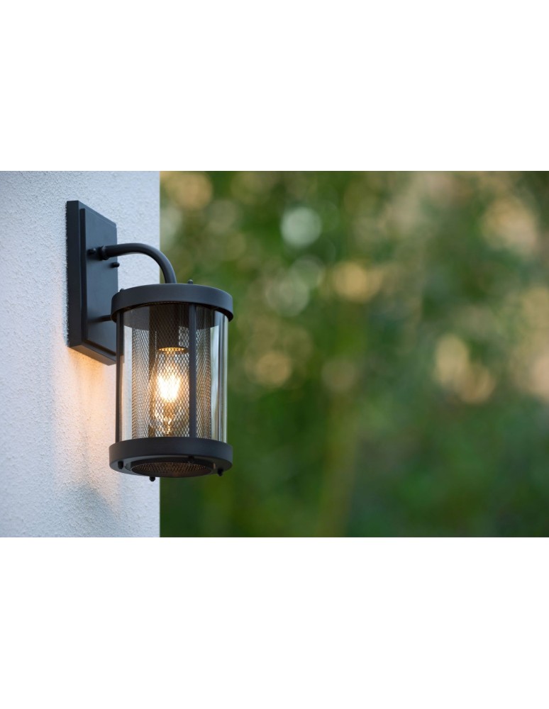 Outdoor wall lamps - Lucide MAKKUM Wall Mounted IP23 E27 H38cm Black 29826/01/30 - product kolory-swiatla.pl 9
