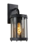 Outdoor wall lamps - Lucide MAKKUM Wall Mounted IP23 E27 H38cm Black 29826/01/30 - product 10