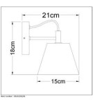 Wall lamps - Lucide POSSIO Wall-mounted E14 15cm H1 03213/01/41 - product 9