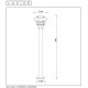 Lucide ZICO Lantern IP44 - 1xE27 H100 D21.8 Satin Chrom 11874/99/12