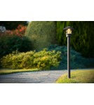 Standing garden lamps - Lucide ZICO Lantern IP44-1xE27 H100 D21.8 Black 11874/99/30 - product 8
