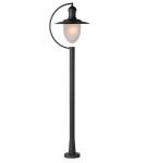 Standing garden lamps - Lucide ARUBA IP44 1xE27 H110 D25 Black 11873/01/30 Lantern - product 1