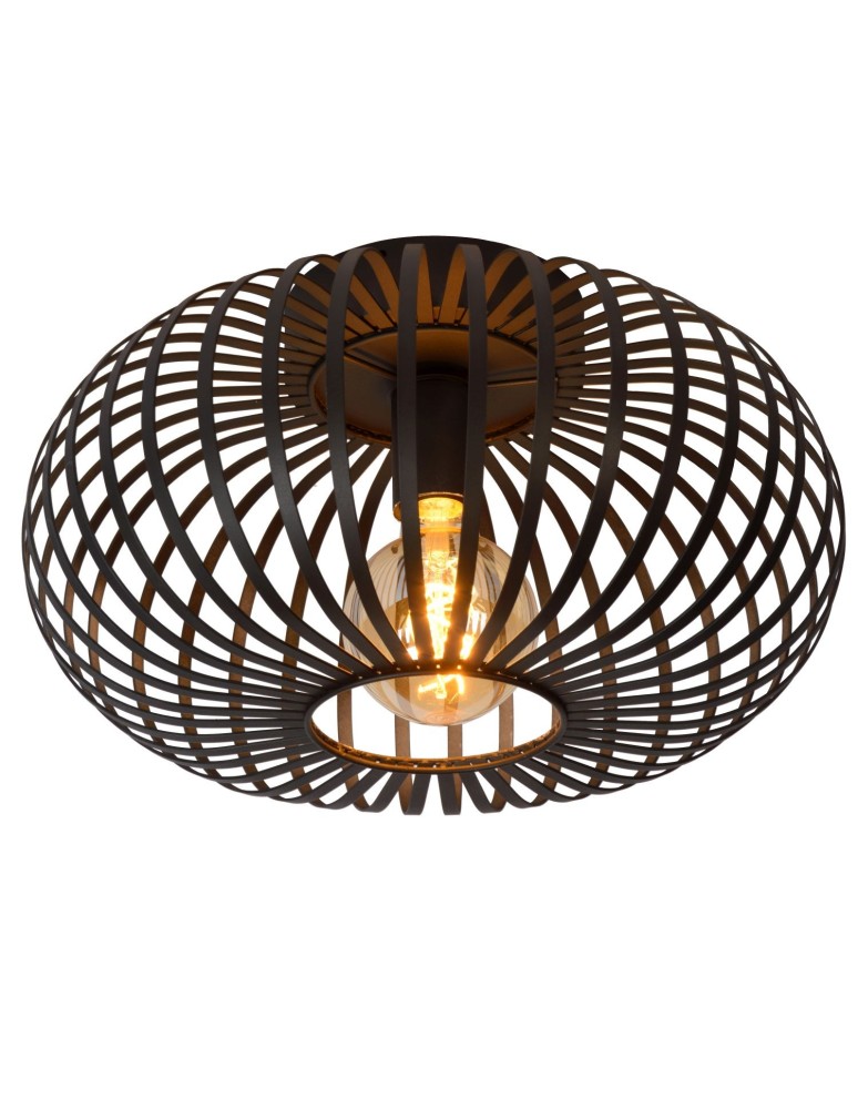 Ceiling lamps - Lucide MANUELA Plafond Light 1xE27 40cm Black 78174/40/30 - product kolory-swiatla.pl 1