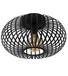 Ceiling lamps - Lucide MANUELA Plafond Light 1xE27 40cm Black 78174/40/30 - product 7