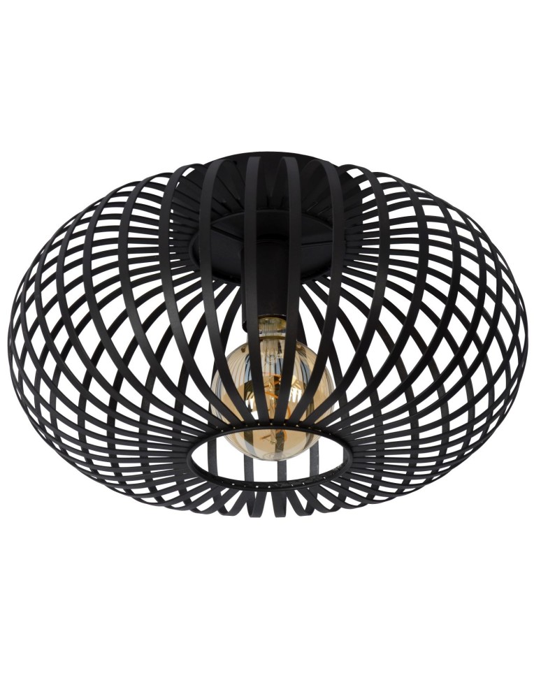 Ceiling lamps - Lucide MANUELA Plafond Light 1xE27 40cm Black 78174/40/30 - product kolory-swiatla.pl 7