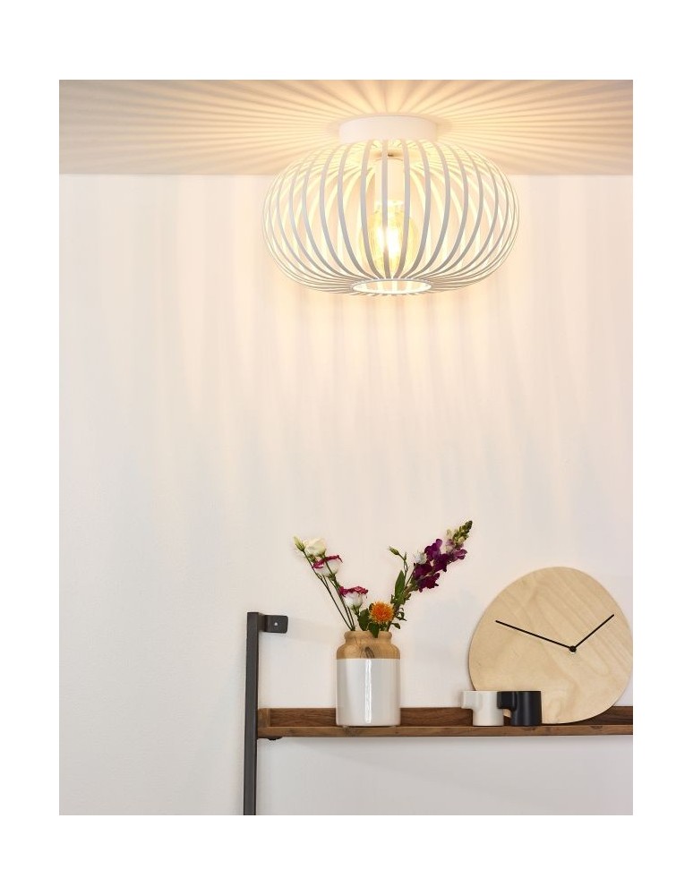 Ceiling lamps - Lucide MANUELA Plafond Light 1xE27 ?40cm White 78174/40/31 - product kolory-swiatla.pl 8