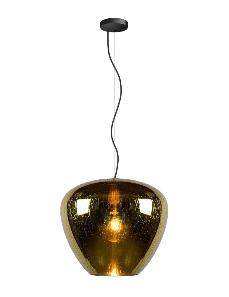 Pendant lamps - Lucide SOUFIAN Pendant 1x E27 H153cm D40cm Green 70478/40/01 - product kolory-swiatla.pl 3