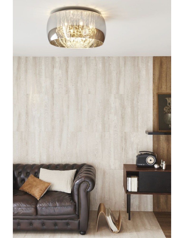 Glamour ceiling lamps - Lucide PEARL Plafond Light H21 D50cm 70163/06/11 - product kolory-swiatla.pl 8
