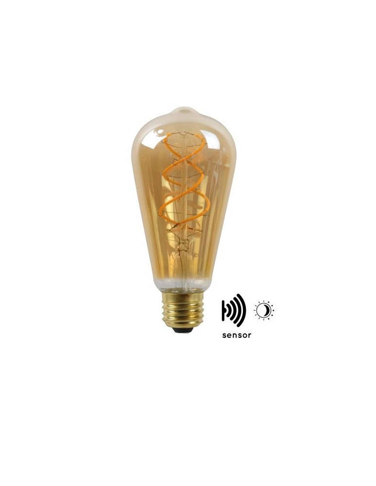 Edison LED E27 230V bulbs - Lucide LED Bulb 1xE27 amber 49034/04/62 - product kolory-swiatla.pl 2