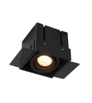 Frameless flush-mounted lamps - trimless - Lucide TRIMLESS drop-in 1xGU10 black 09925/01/30 - product 1