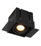 Frameless flush-mounted lamps - trimless - Lucide TRIMLESS drop-in 1xGU10 black 09925/01/30 - product 3