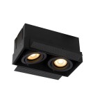 Frameless flush-mounted lamps - trimless - Lucide TRIMLESS drop-in 2xGU10 black 09925/02/30 - product 1