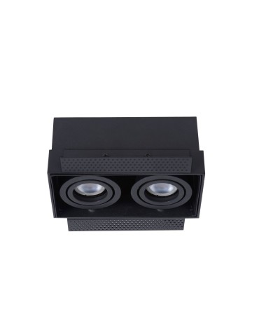 Lucide TRIMLESS Wpust 2xGU10 czarny 09925/02/30 - produkt 2