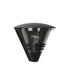 Outdoor wall lamps - Lucide LIVIA wall light 1xE27 black 11812/01/30 - product 2