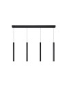 Lucide LORENZ Pendant lamp 4xE27 black 74403/04/30