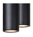 Pendant tube lamps - Lucide LORENZ Pendant lamp 4xE27 black 74403/04/30 - product 5