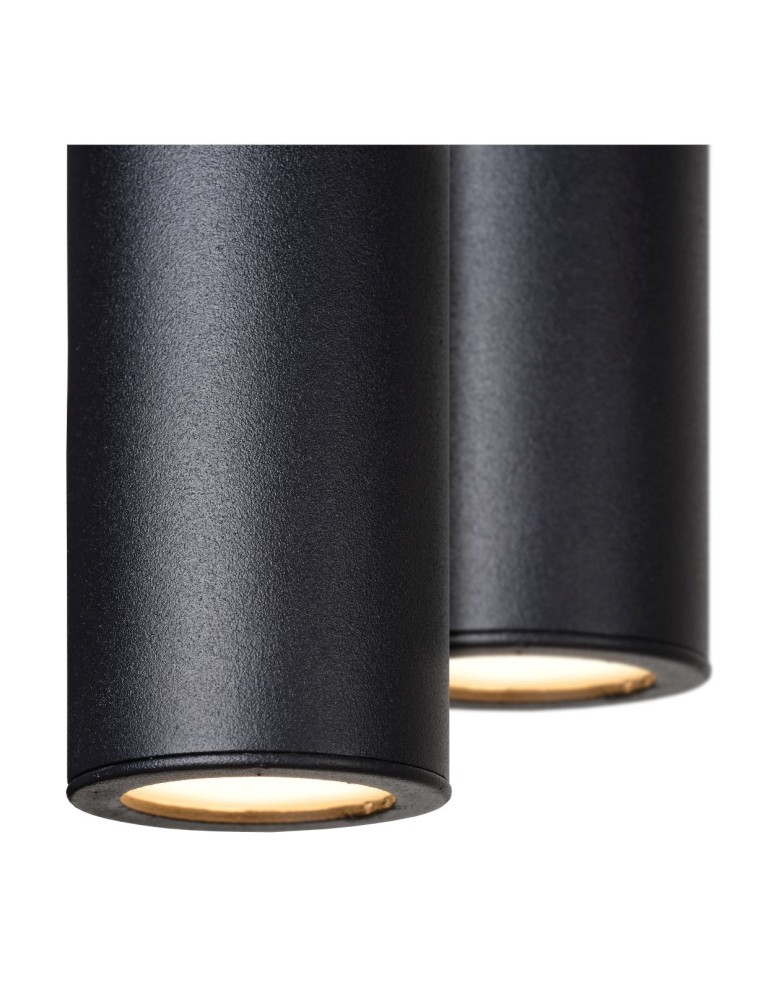 Pendant tube lamps - Lucide LORENZ Pendant lamp 4xE27 black 74403/04/30 - product kolory-swiatla.pl 5
