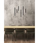 Pendant lamps spiders - Lucide LORENZ Pendant lamp 6xE27 black 74403/06/30 - product 3