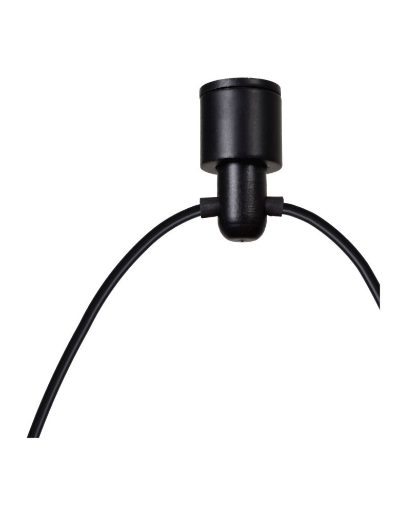 Pendant lamps spiders - Lucide LORENZ Pendant lamp 6xE27 black 74403/06/30 - product kolory-swiatla.pl 7