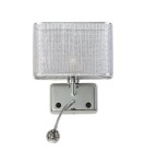 Reading wall lamps - Zuma Line BLINK 1x26W E27 1x3W LED 230V W0173-02A-F4B3 Alu Wall lamp. - product 1