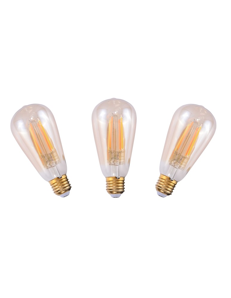 LED bulbs E27 230V - AZZARDO SMART WiFi LED bulb E27 7W CCT AZ3210 - product kolory-swiatla.pl 4