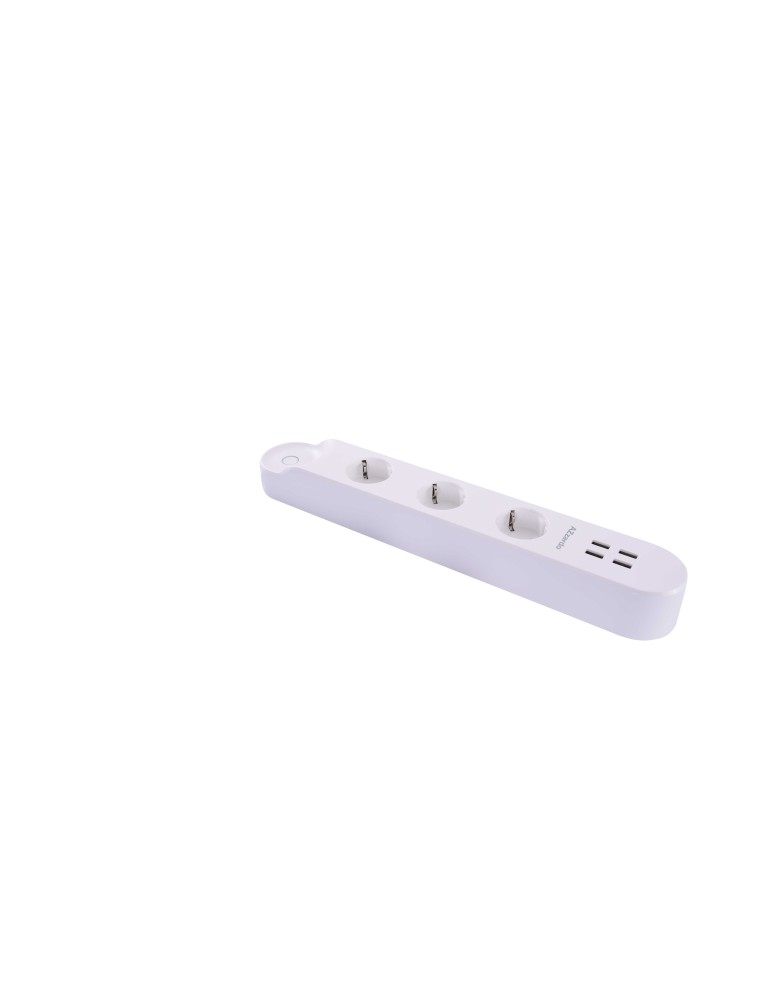 SMART extension cords and adapters - AZZARDO SMART WiFi+USB 32A power strip AZ3477 - product kolory-swiatla.pl 3