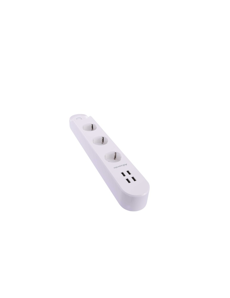 SMART extension cords and adapters - AZZARDO SMART WiFi+USB 32A power strip AZ3477 - product kolory-swiatla.pl 7