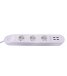 SMART extension cords and adapters - AZZARDO SMART WiFi+USB 32A power strip AZ3477 - product 10