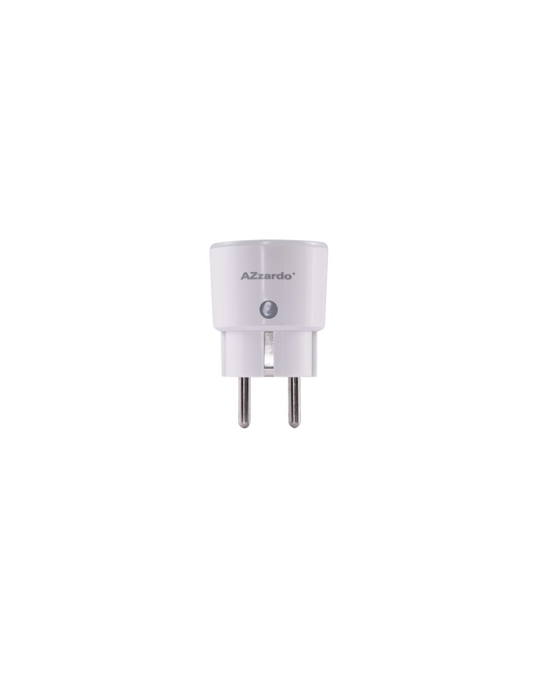 SMART extension cords and adapters - AZZARDO SMART WiFi Plug 10A Single AZ3219 - product kolory-swiatla.pl 4