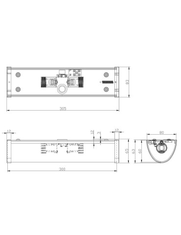 TRIO XAVI Chrom 2803021-06 Kinkiet - produkt 2