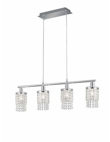 Trio POSH  Wisząca 4xE14 chrom R30764006