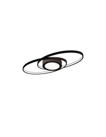 Trio GALAXY LED ceiling integrated anthracite R62991142