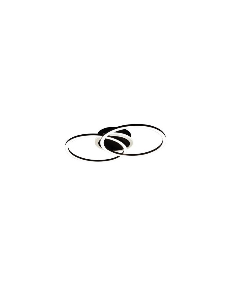 Ceiling lamps - Trio VENIDA LED Ceiling Black R62783132 - product kolory-swiatla.pl 1