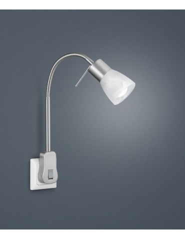 TRIO LEVISTO Wall-mounted alabaster nickel matt 891010107