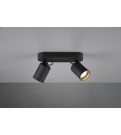 Spotlight ceiling lamps - TRIO PAGO Ceiling/Wall lamp 2xGU10 matte black 803500232 - product 1