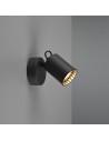 TRIO PAGO  Ścienna 1xGU10 czarny mat 803500132