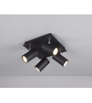 Spotlight ceiling lamps - TRIO MARLEY Ceiling 4xGU10 black 802430432 - product 1
