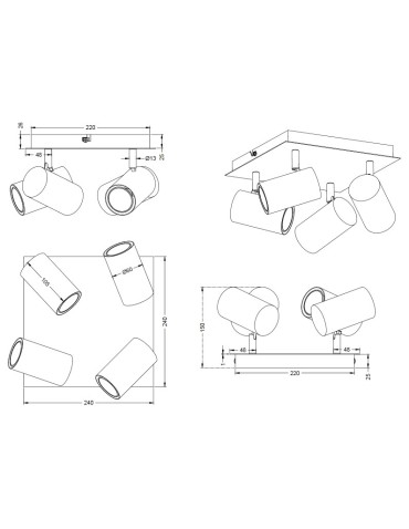 TRIO MARLEY Biały 802430401 - produkt 2