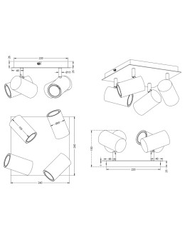 TRIO MARLEY Biały 802430401 - produkt 2